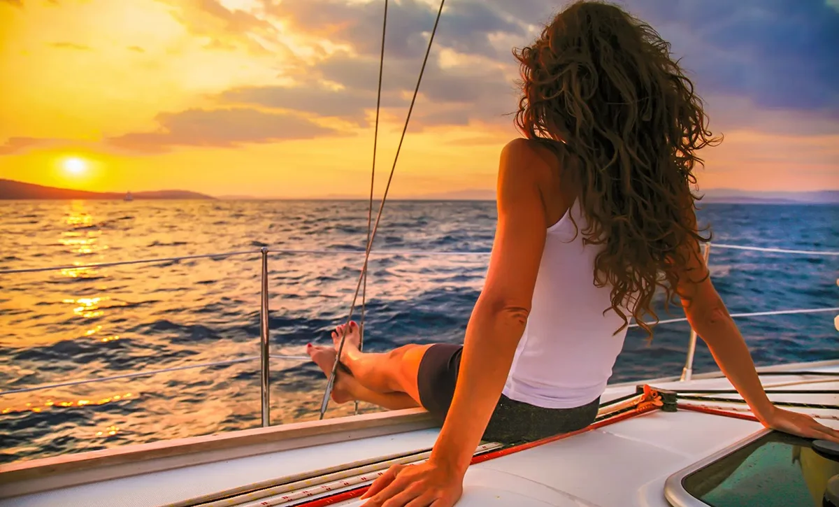 Sunset sailing in Cabo